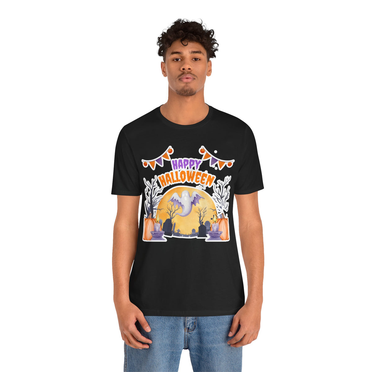 Happy Halloween Ghost T-Shirt