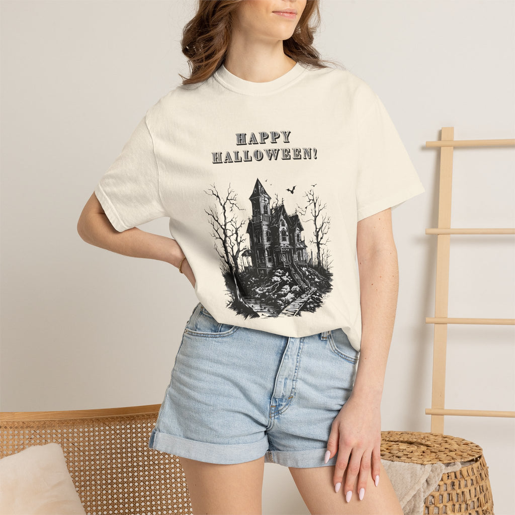 Happy Halloween Haunted House T-Shirt