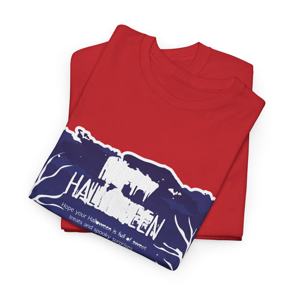 Happy Halloween Cute Witch T-Shirt — Halloween Graphic Tee for Kids & Adults