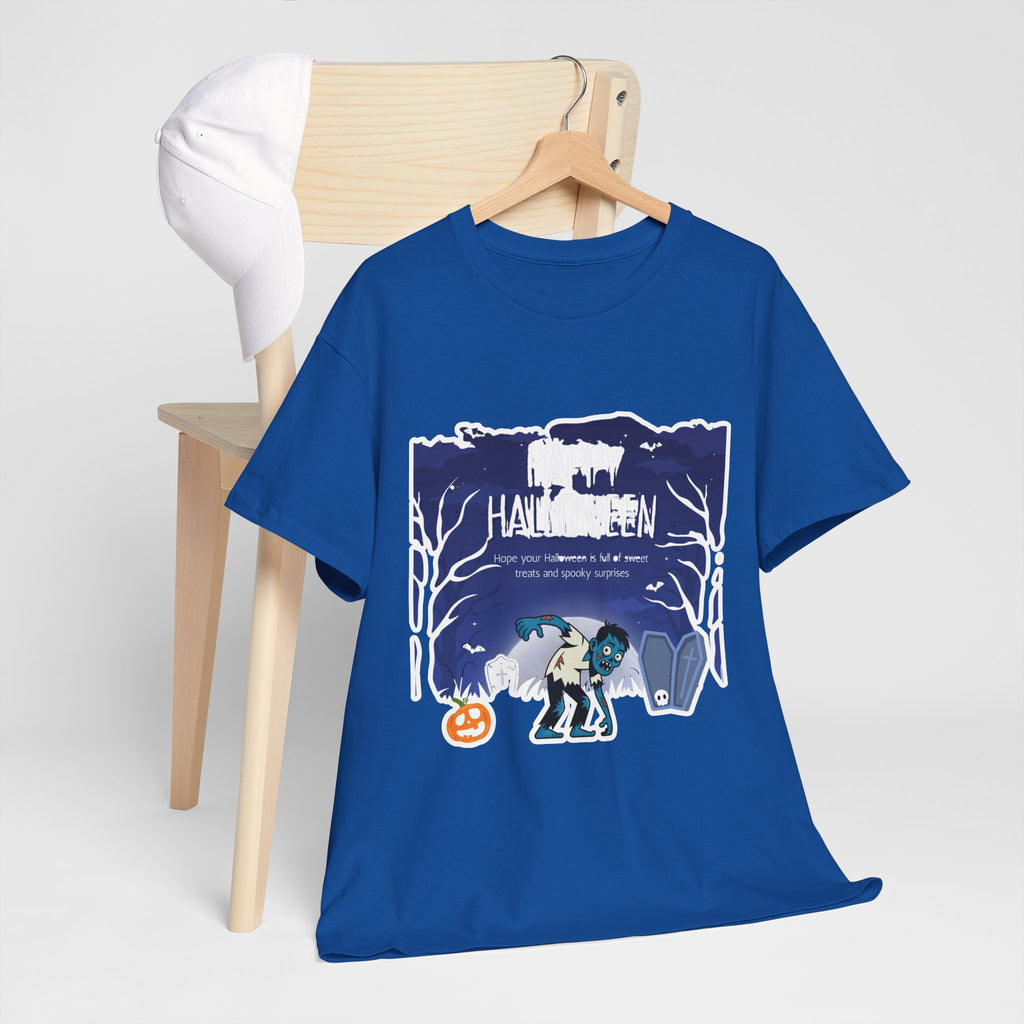 Happy Halloween Cute Witch T-Shirt — Halloween Graphic Tee for Kids & Adults