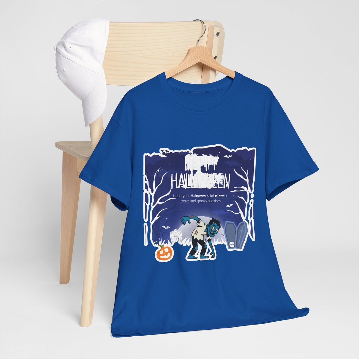 Happy Halloween Cute Witch T-Shirt — Halloween Graphic Tee for Kids & Adults
