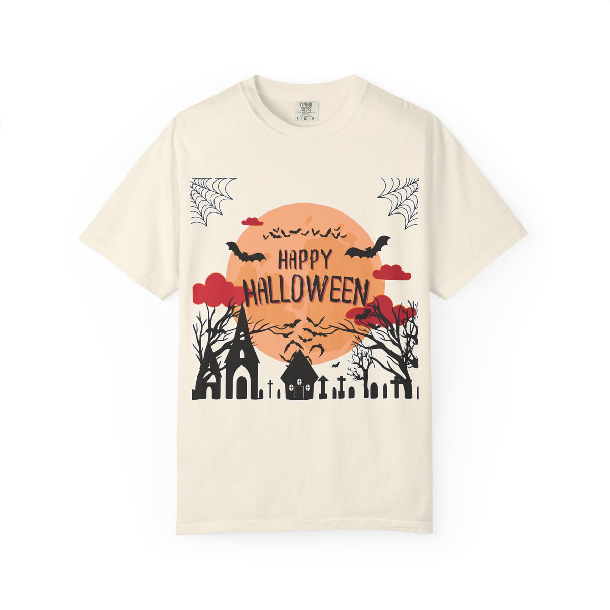 Happy Halloween Haunted Village T-Shirt
