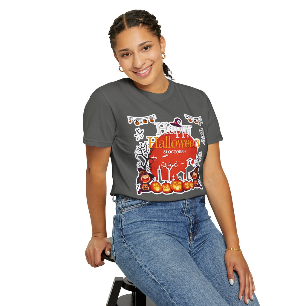 Happy Halloween Haunted House T-Shirt