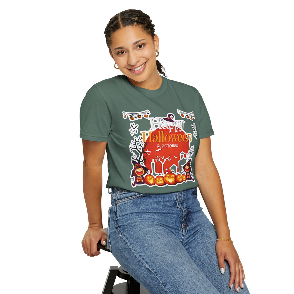 Happy Halloween Haunted House T-Shirt