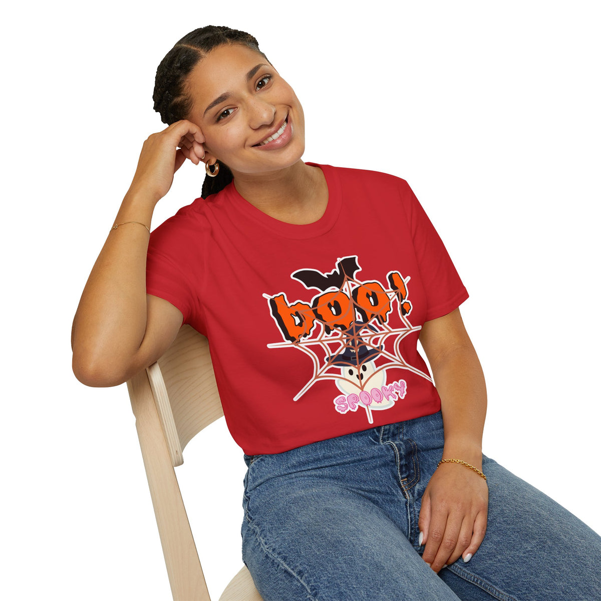 Boo! Spooky Bat Halloween T-Shirt