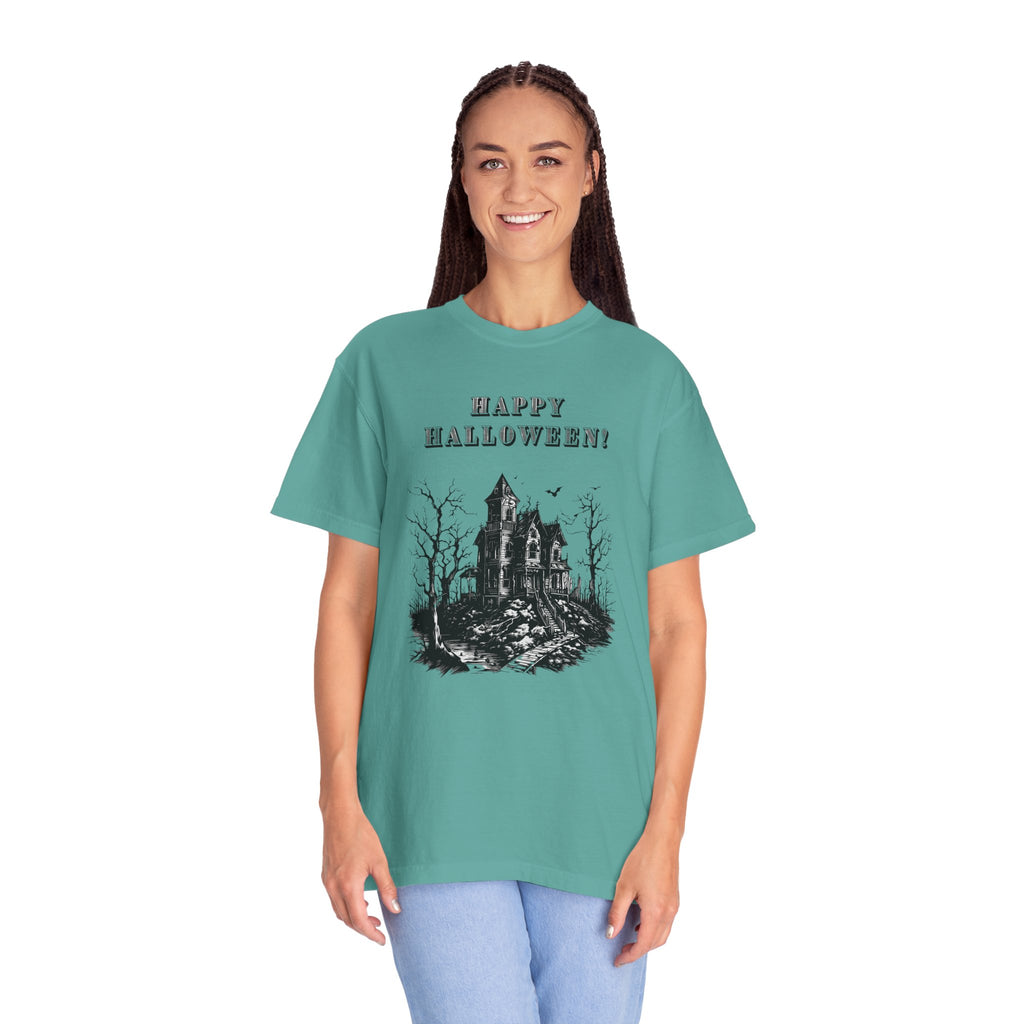 Happy Halloween Haunted House T-Shirt