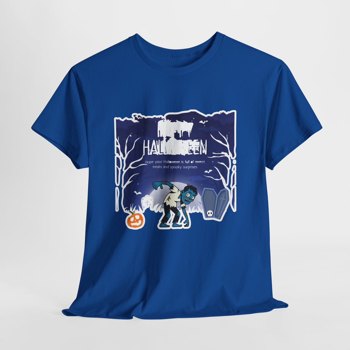 Happy Halloween Cute Witch T-Shirt — Halloween Graphic Tee for Kids & Adults
