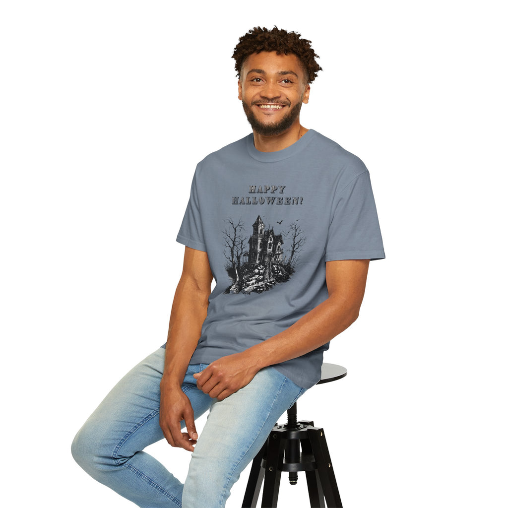 Happy Halloween Haunted House T-Shirt