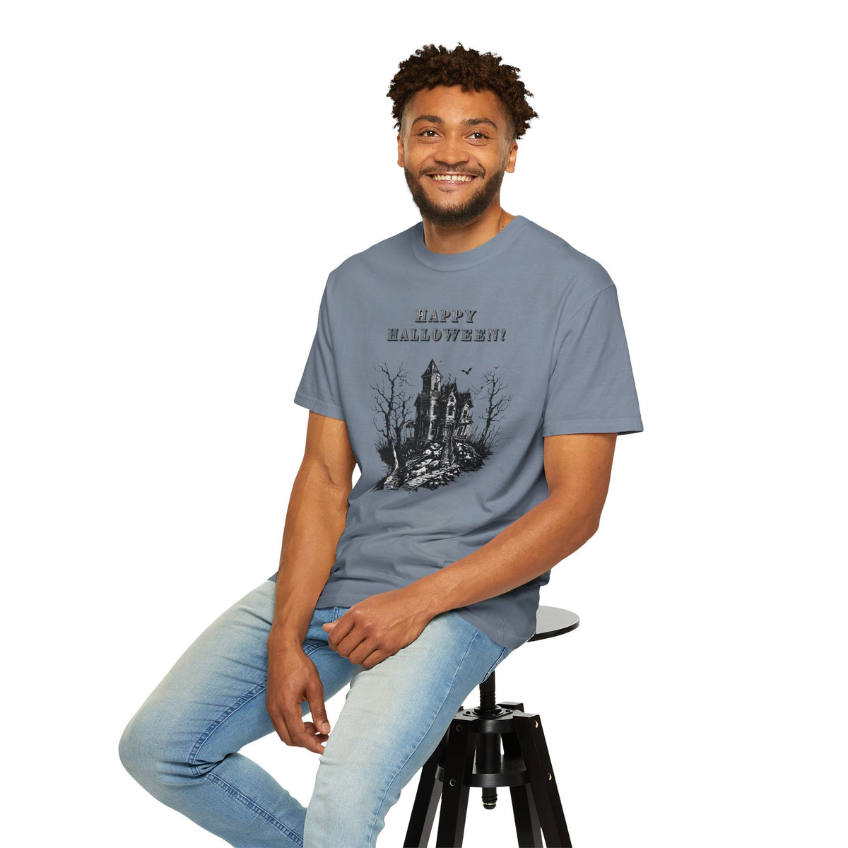 Happy Halloween Haunted House T-Shirt