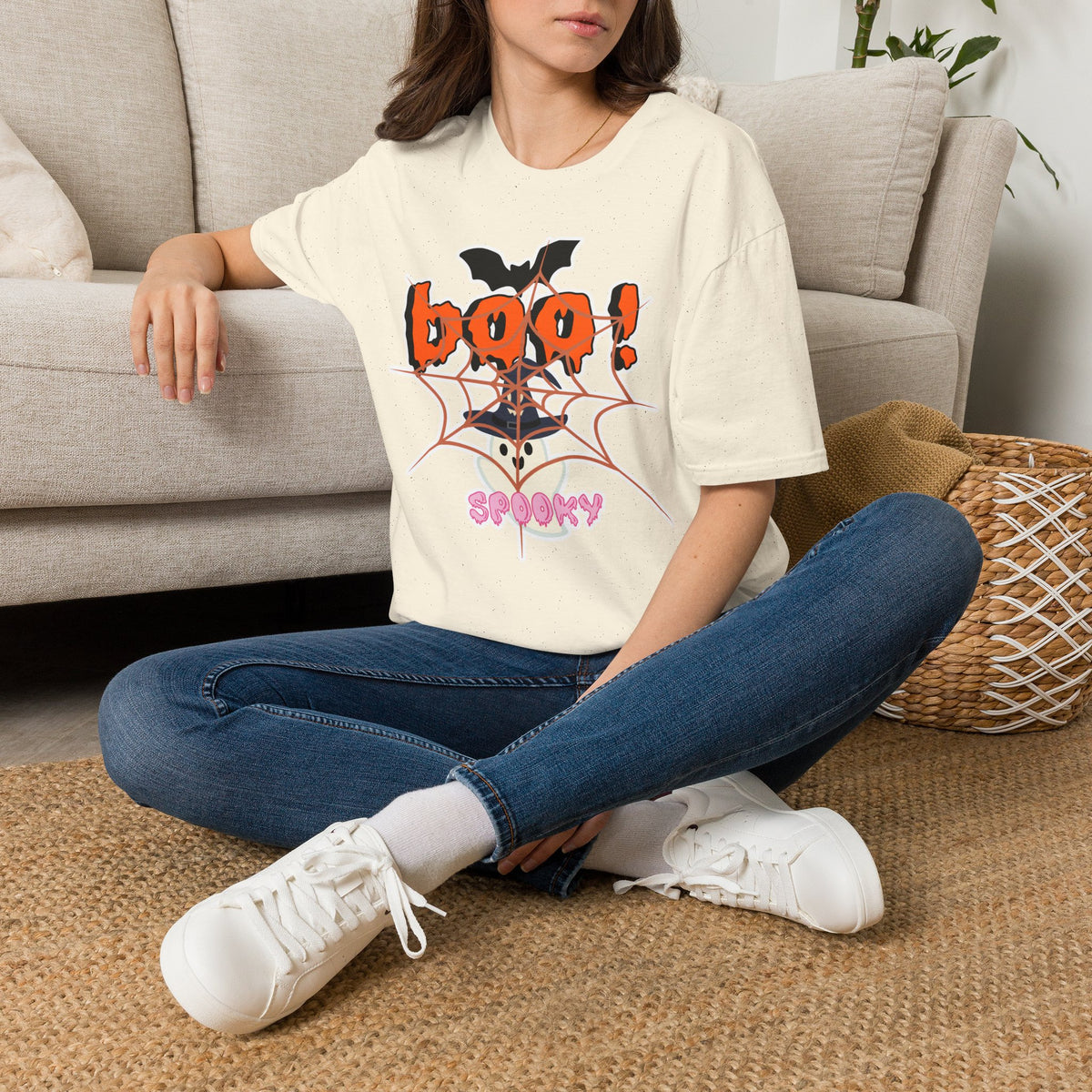 Boo! Spooky Bat Halloween T-Shirt