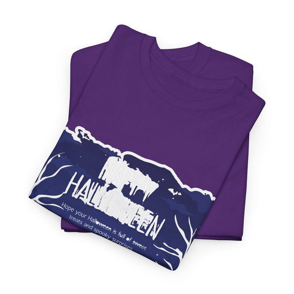 Happy Halloween Cute Witch T-Shirt — Halloween Graphic Tee for Kids & Adults