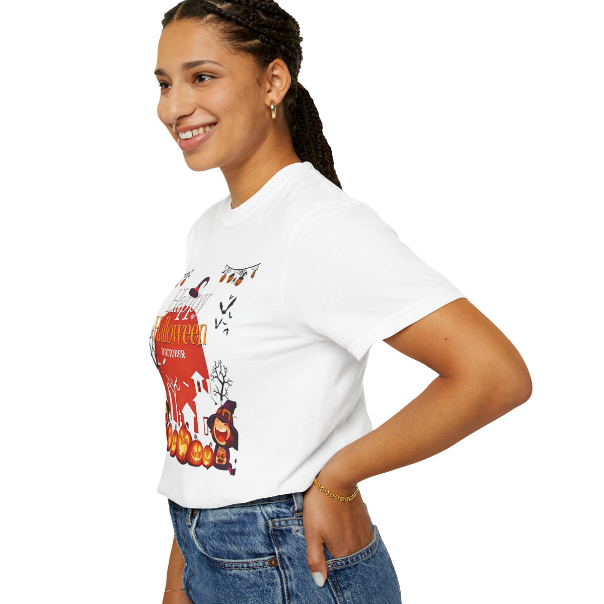 Happy Halloween Haunted House T-Shirt