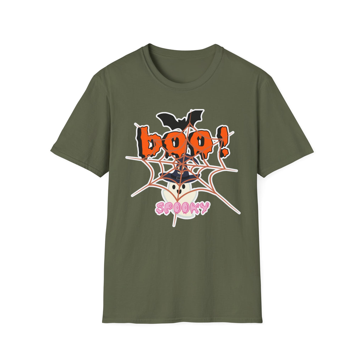 Boo! Spooky Bat Halloween T-Shirt