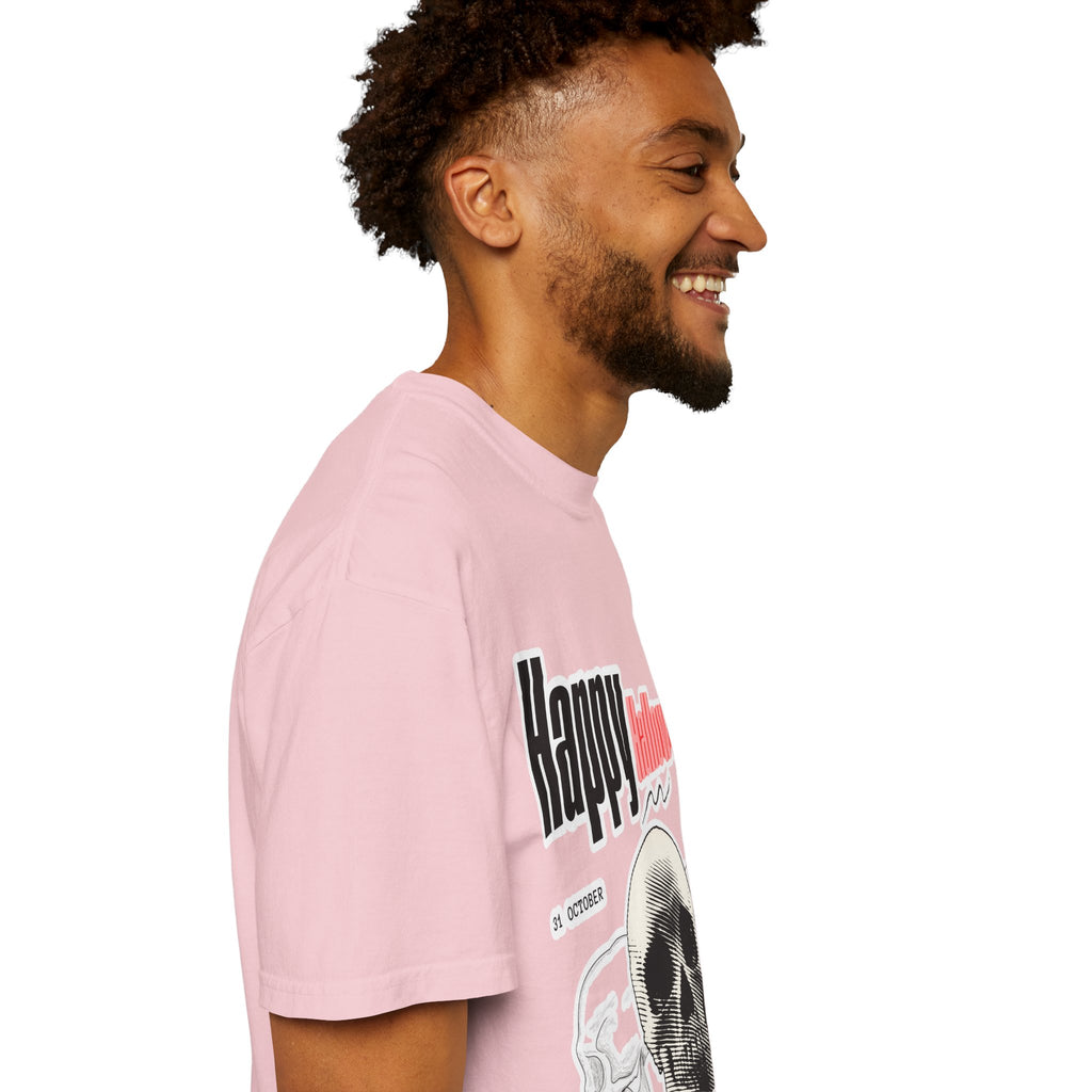 Happy Halloween Skull T-Shirt — Graphic Halloween Tee