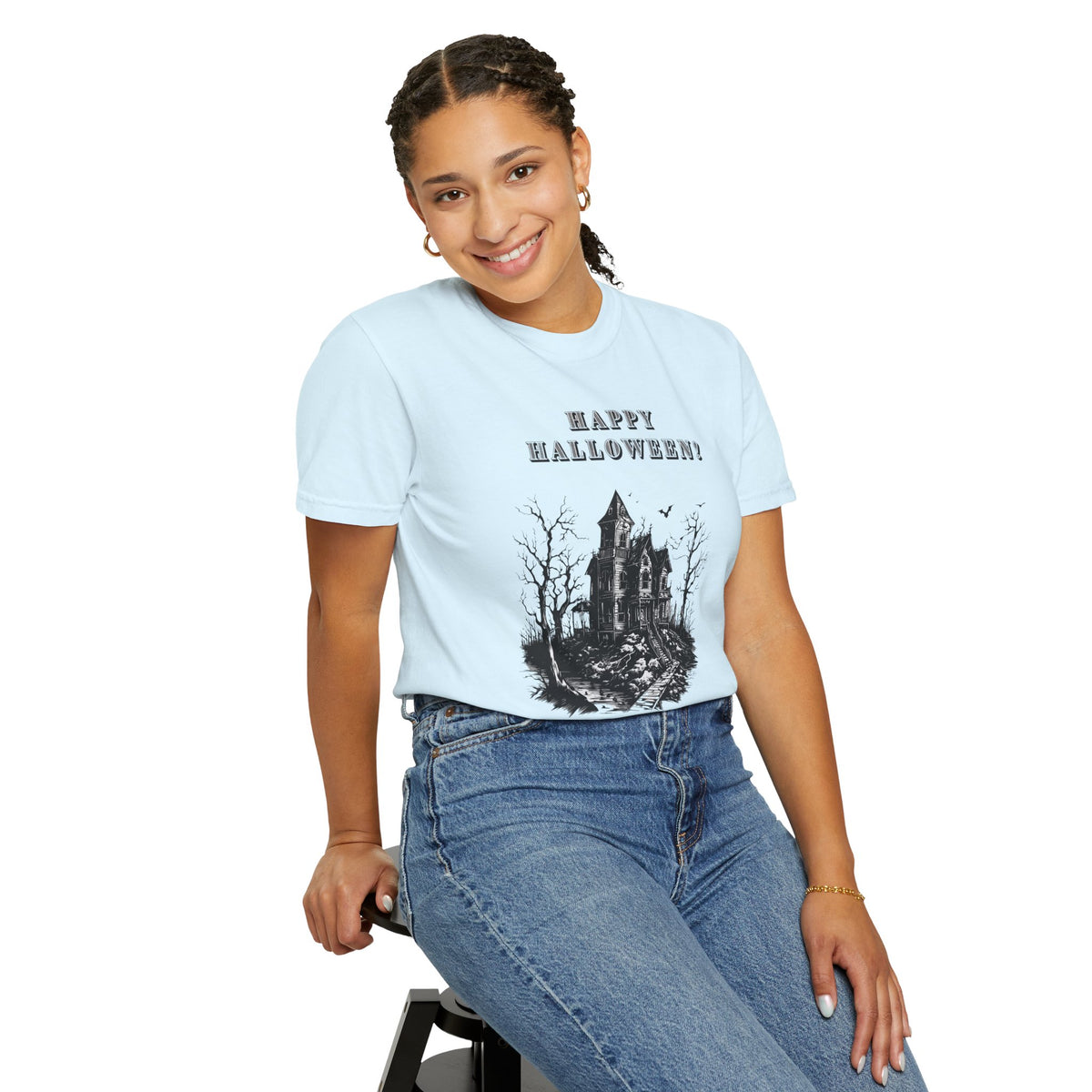 Happy Halloween Haunted House T-Shirt