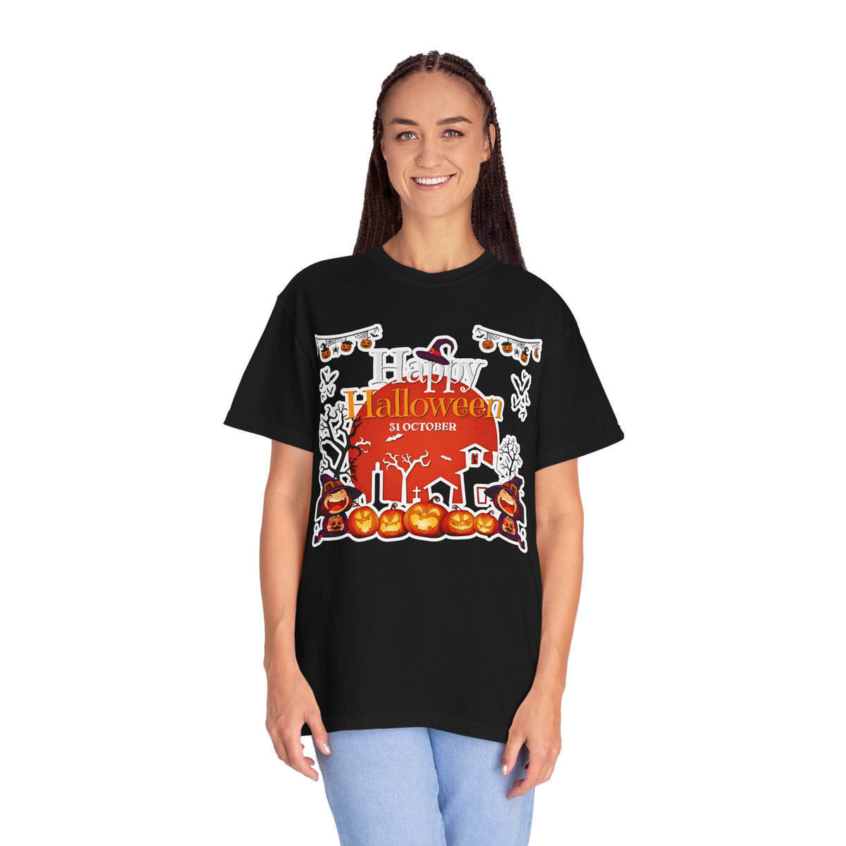 Happy Halloween Haunted House T-Shirt