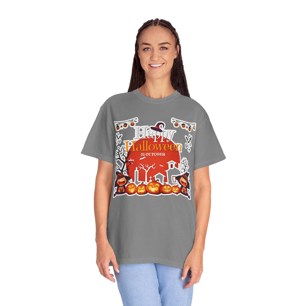 Happy Halloween Haunted House T-Shirt