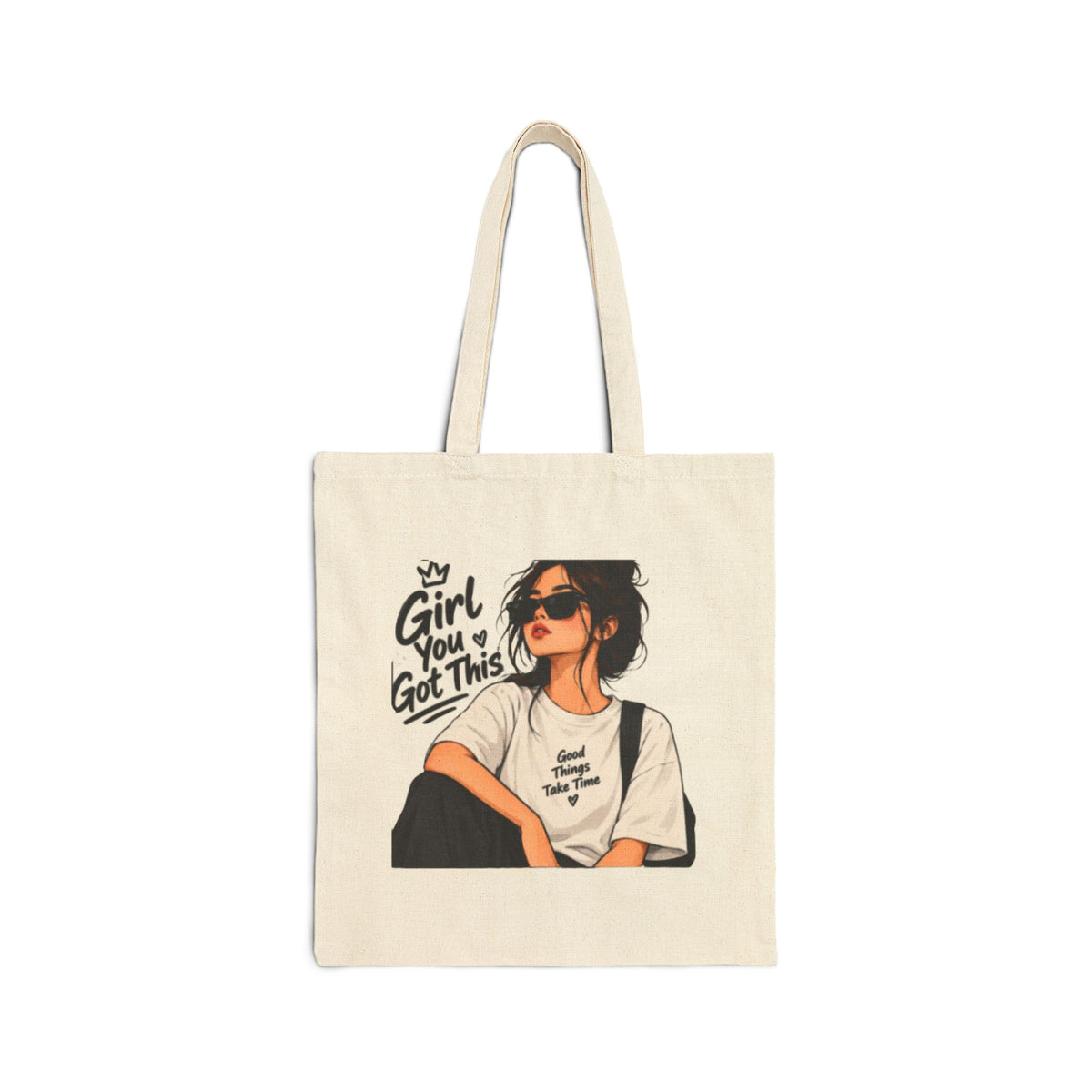 Cotton Canvas Tote Bag