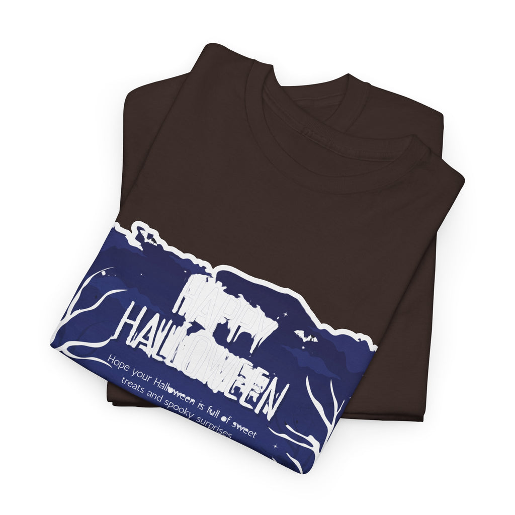 Happy Halloween Cute Witch T-Shirt — Halloween Graphic Tee for Kids & Adults
