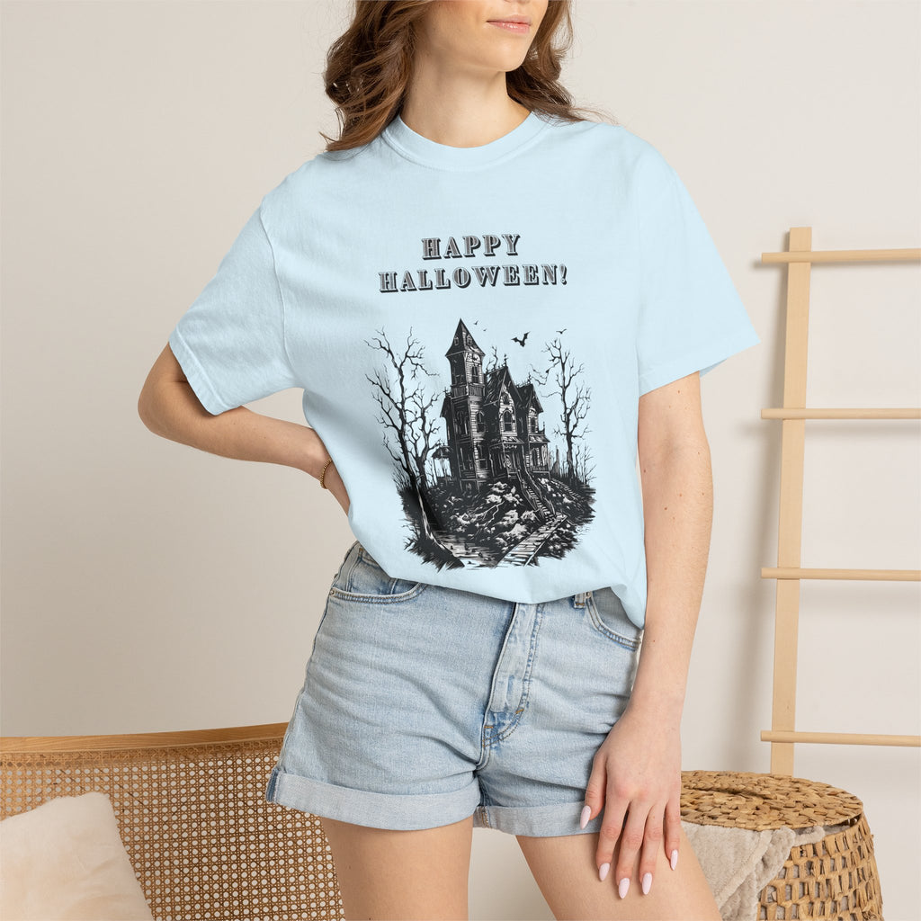 Happy Halloween Haunted House T-Shirt