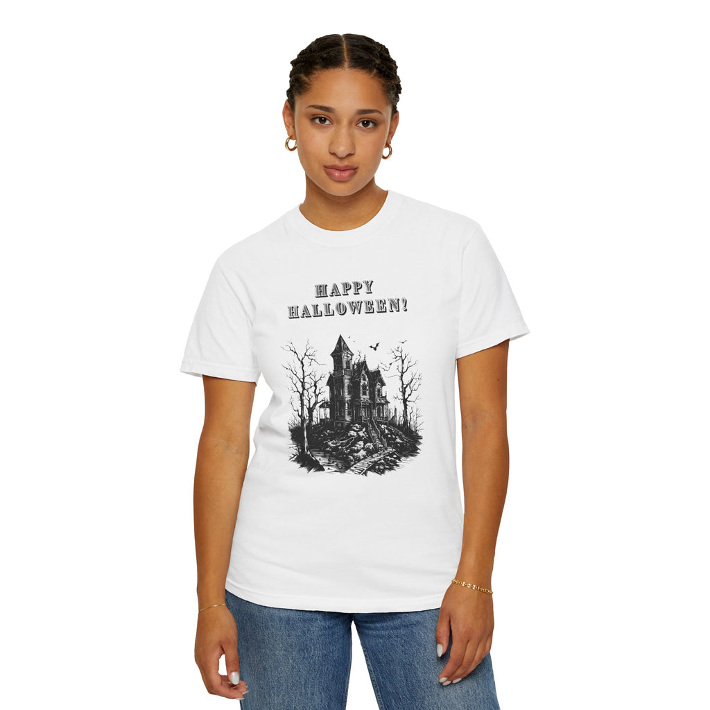 Happy Halloween Haunted House T-Shirt