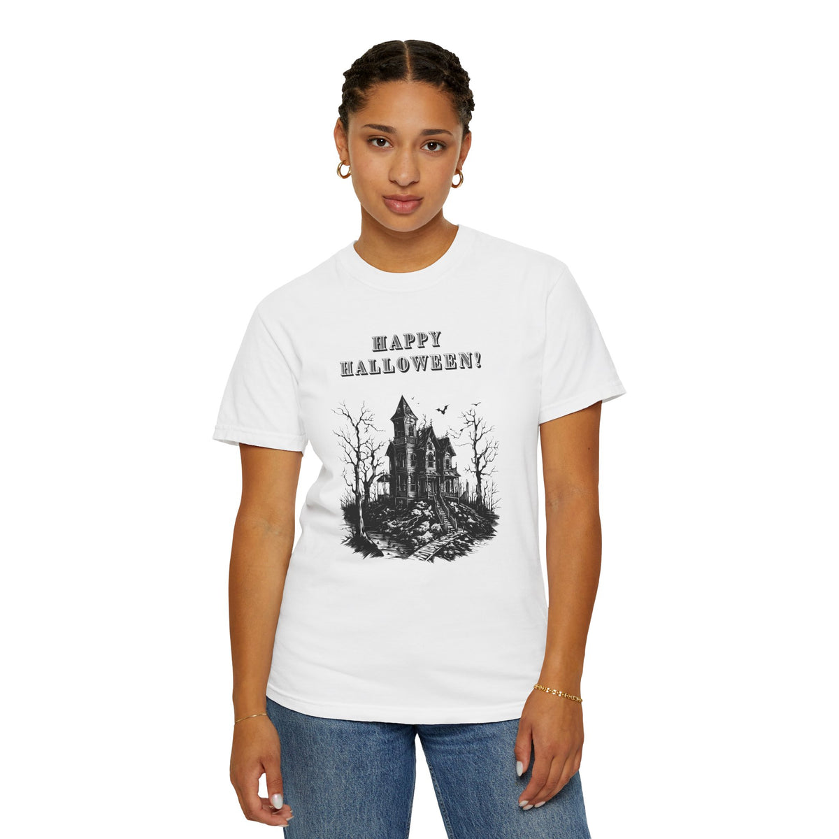 Happy Halloween Haunted House T-Shirt