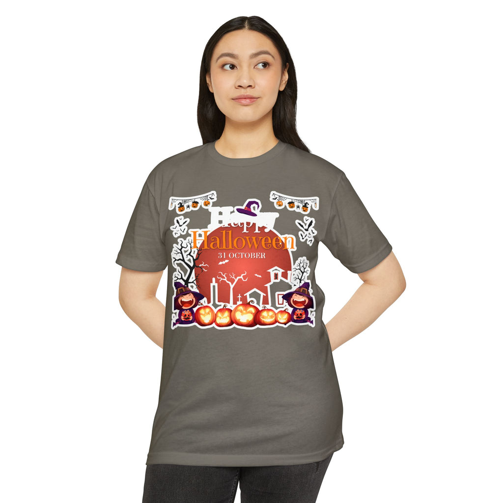 Halloween Pumpkin Haunted House T-Shirt