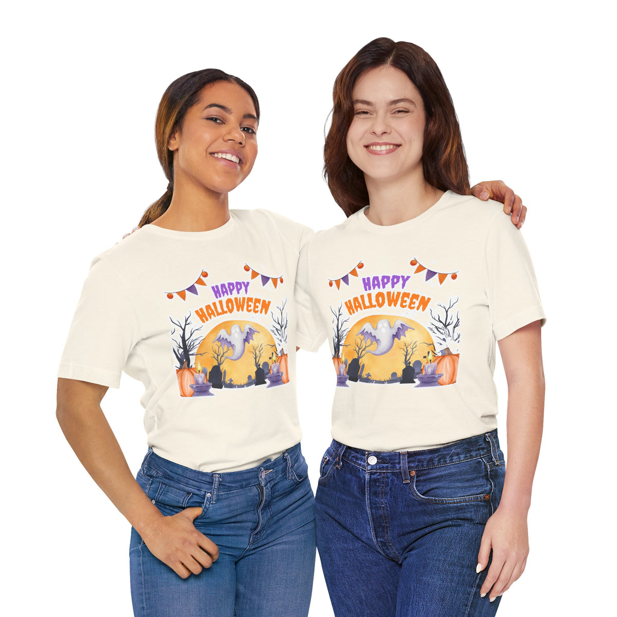 Happy Halloween Ghost T-Shirt