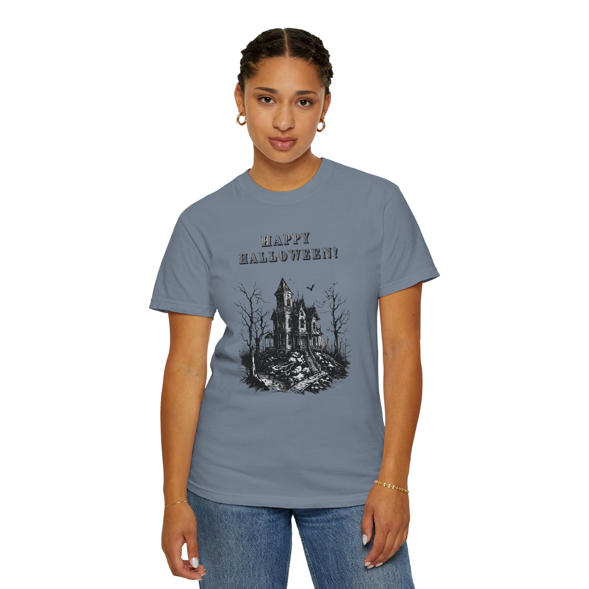 Happy Halloween Haunted House T-Shirt