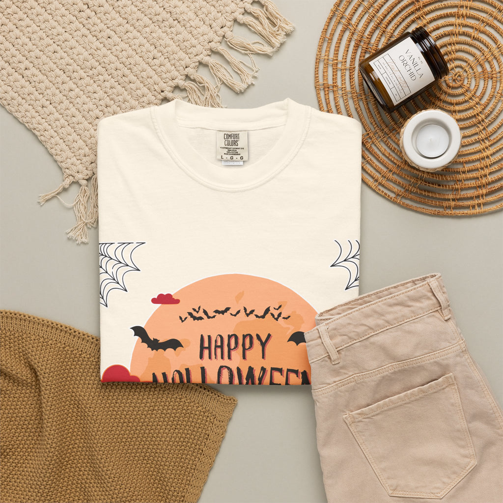 Happy Halloween Haunted Village T-Shirt