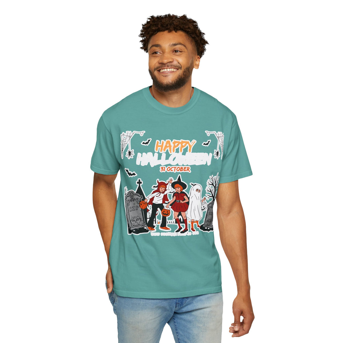Halloween Kids Costume Tee — "Happy 31 October" Trick-or-Treat Shirt