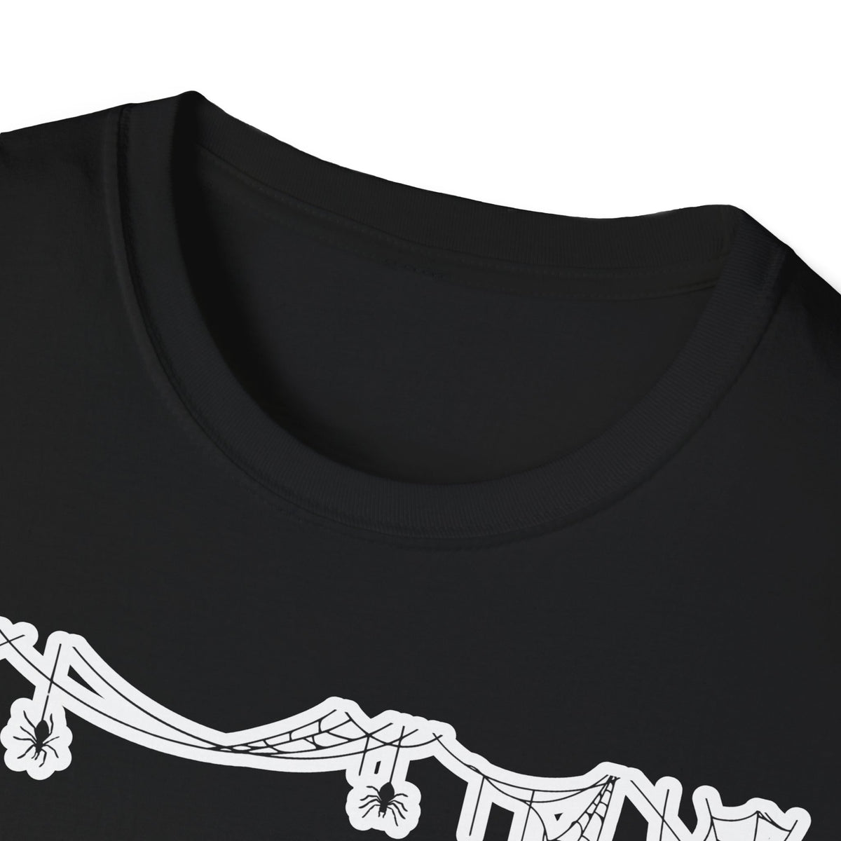 Halloween Moon Silhouette T-Shirt — Spooky Graveyard Pumpkin Scene