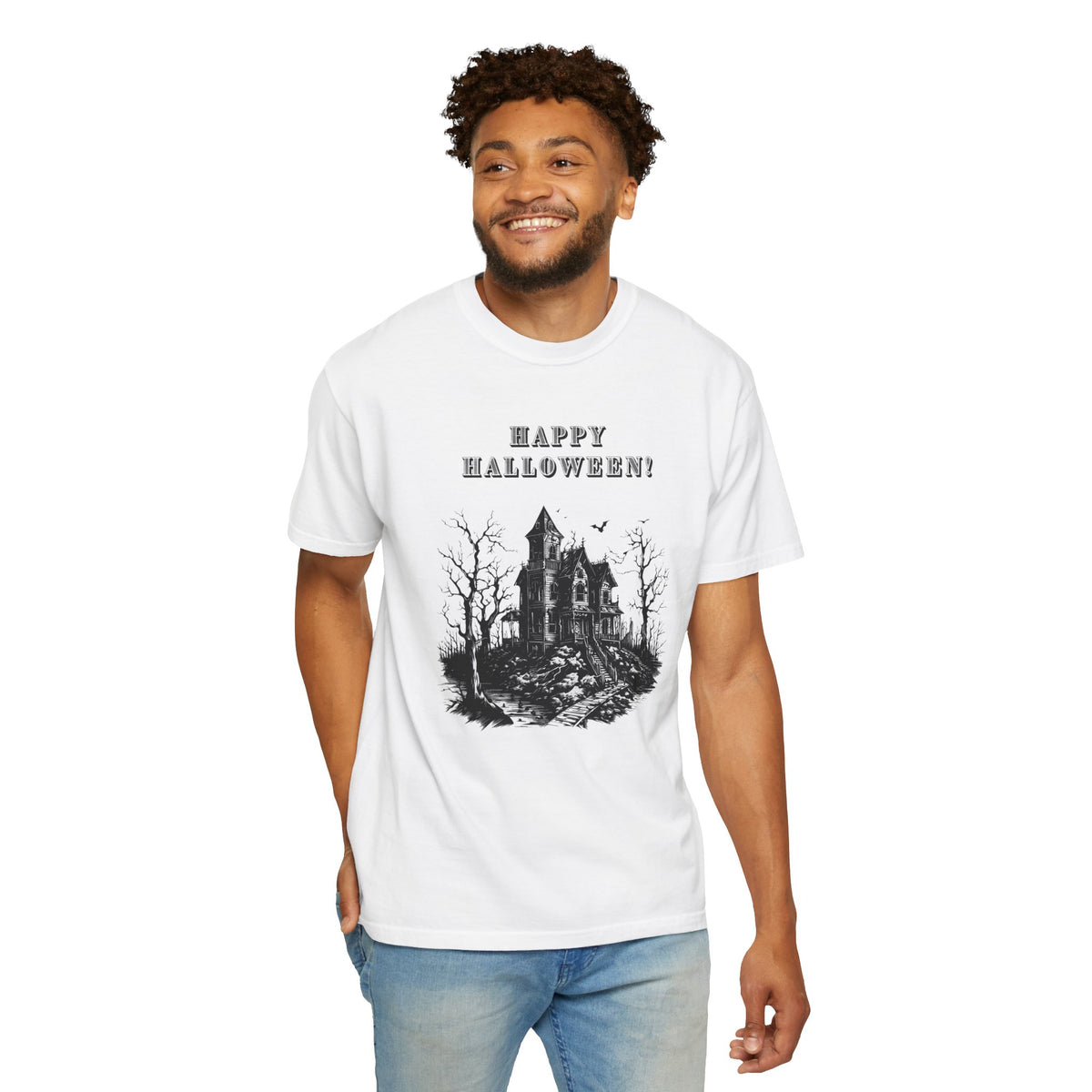 Happy Halloween Haunted House T-Shirt