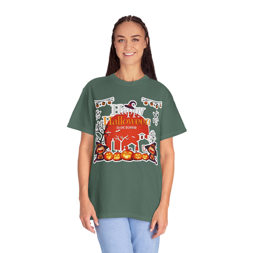 Happy Halloween Haunted House T-Shirt