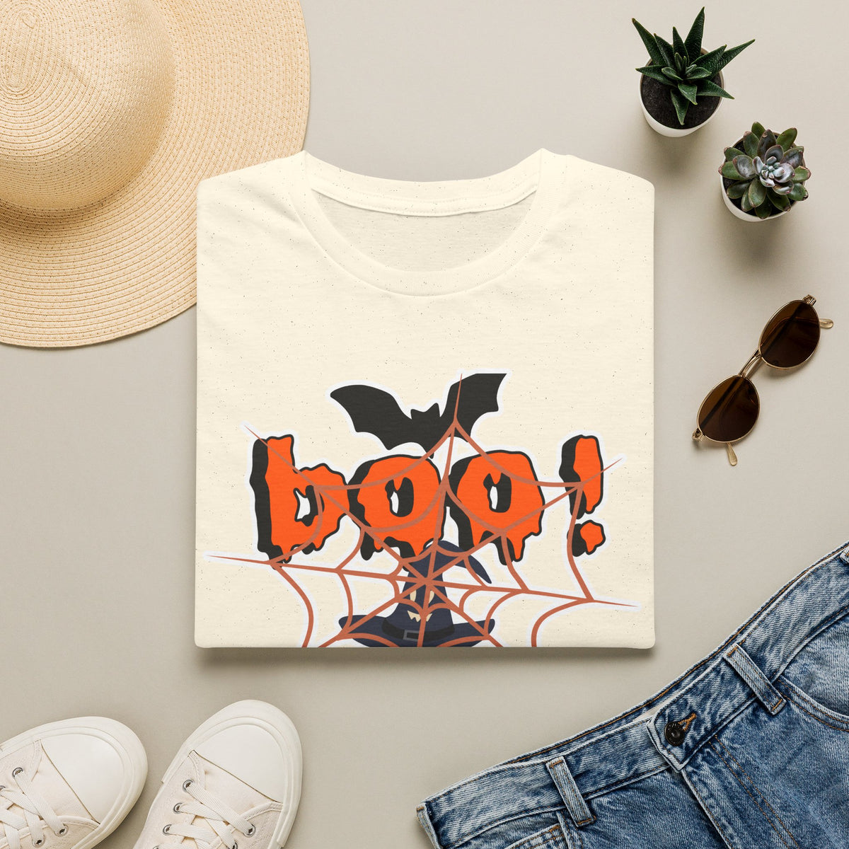 Boo! Spooky Bat Halloween T-Shirt