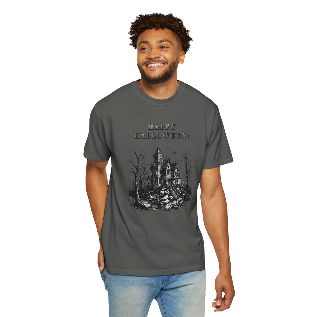Happy Halloween Haunted House T-Shirt