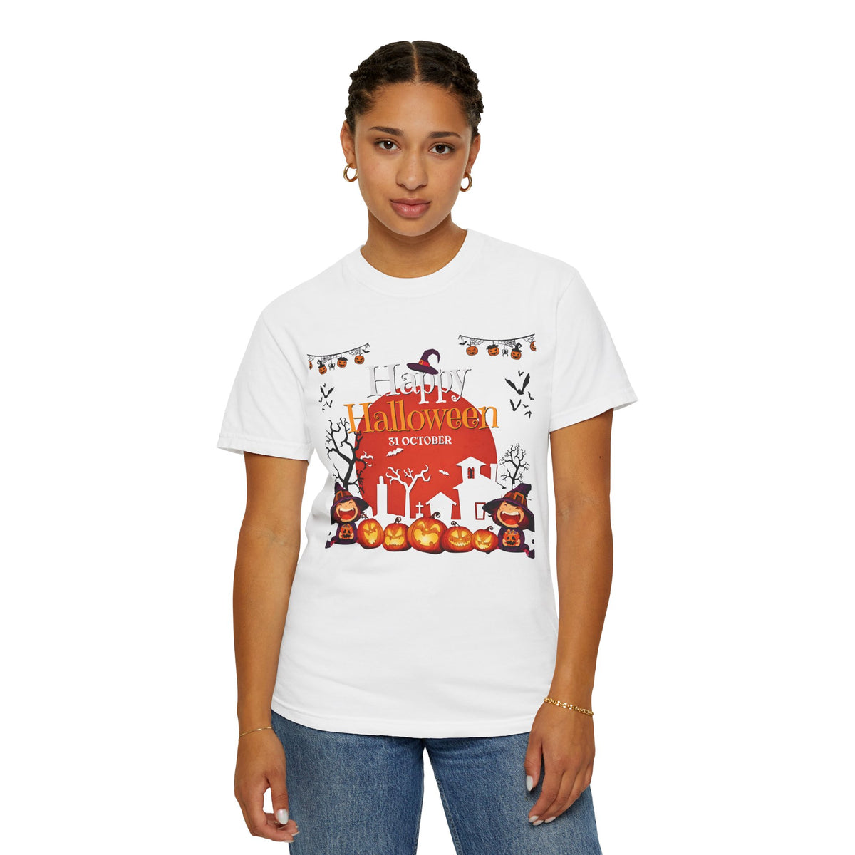Happy Halloween Haunted House T-Shirt