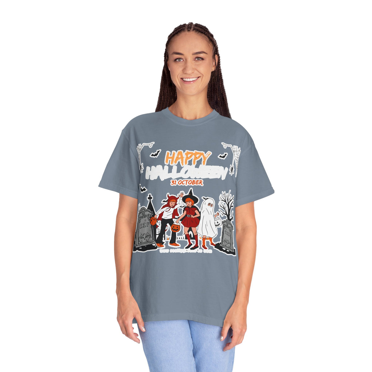 Halloween Kids Costume Tee — "Happy 31 October" Trick-or-Treat Shirt