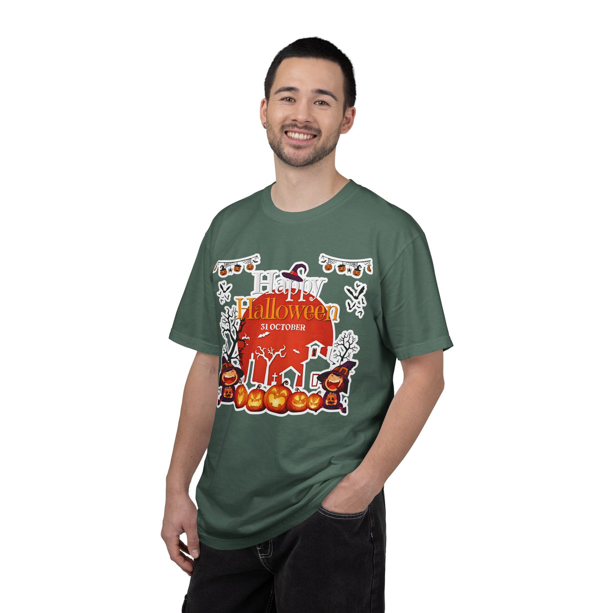 Happy Halloween Haunted House T-Shirt