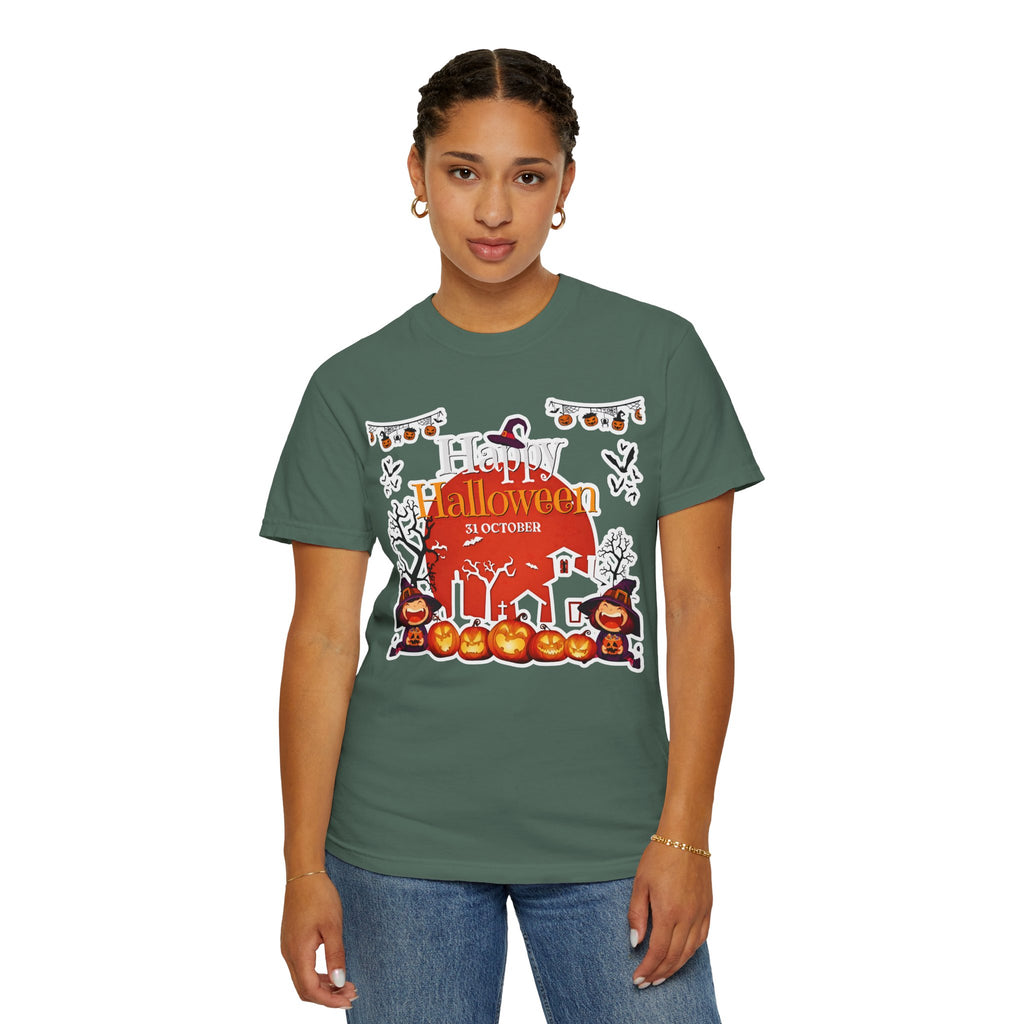 Happy Halloween Haunted House T-Shirt