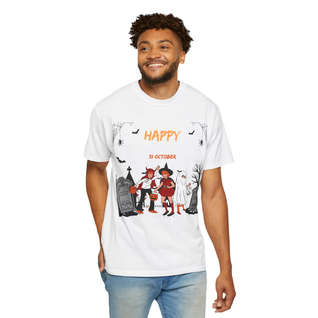 Halloween Kids Costume Tee — "Happy 31 October" Trick-or-Treat Shirt