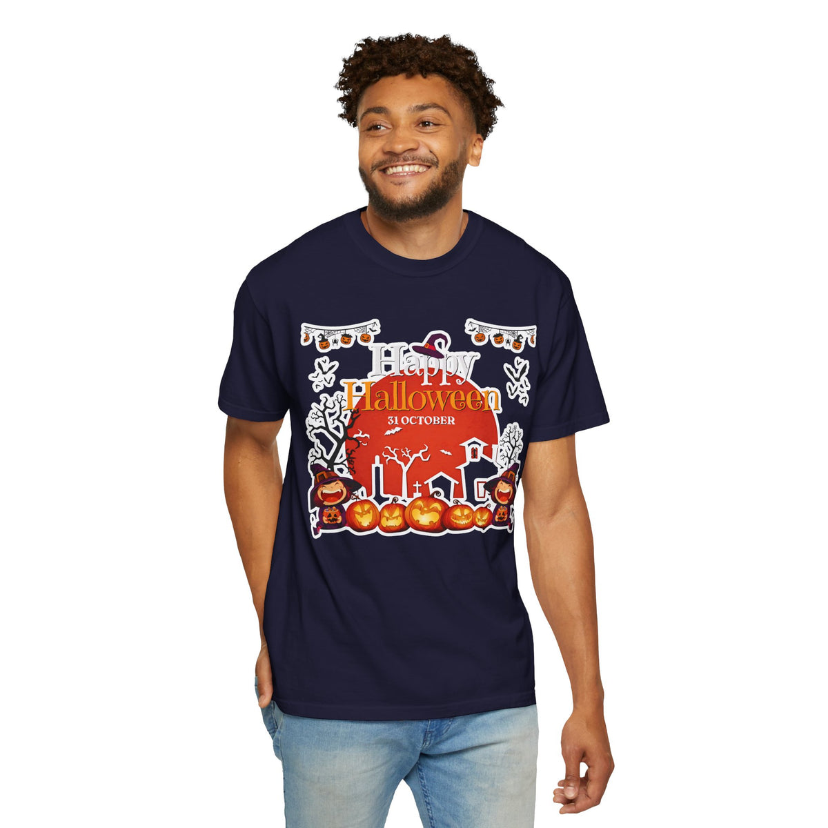 Happy Halloween Haunted House T-Shirt