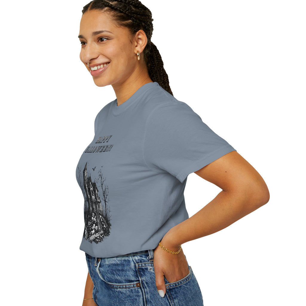 Happy Halloween Haunted House T-Shirt