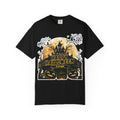 Halloween Haunted House T-Shirt — "Happy Halloween" Pumpkin Graphic Tee