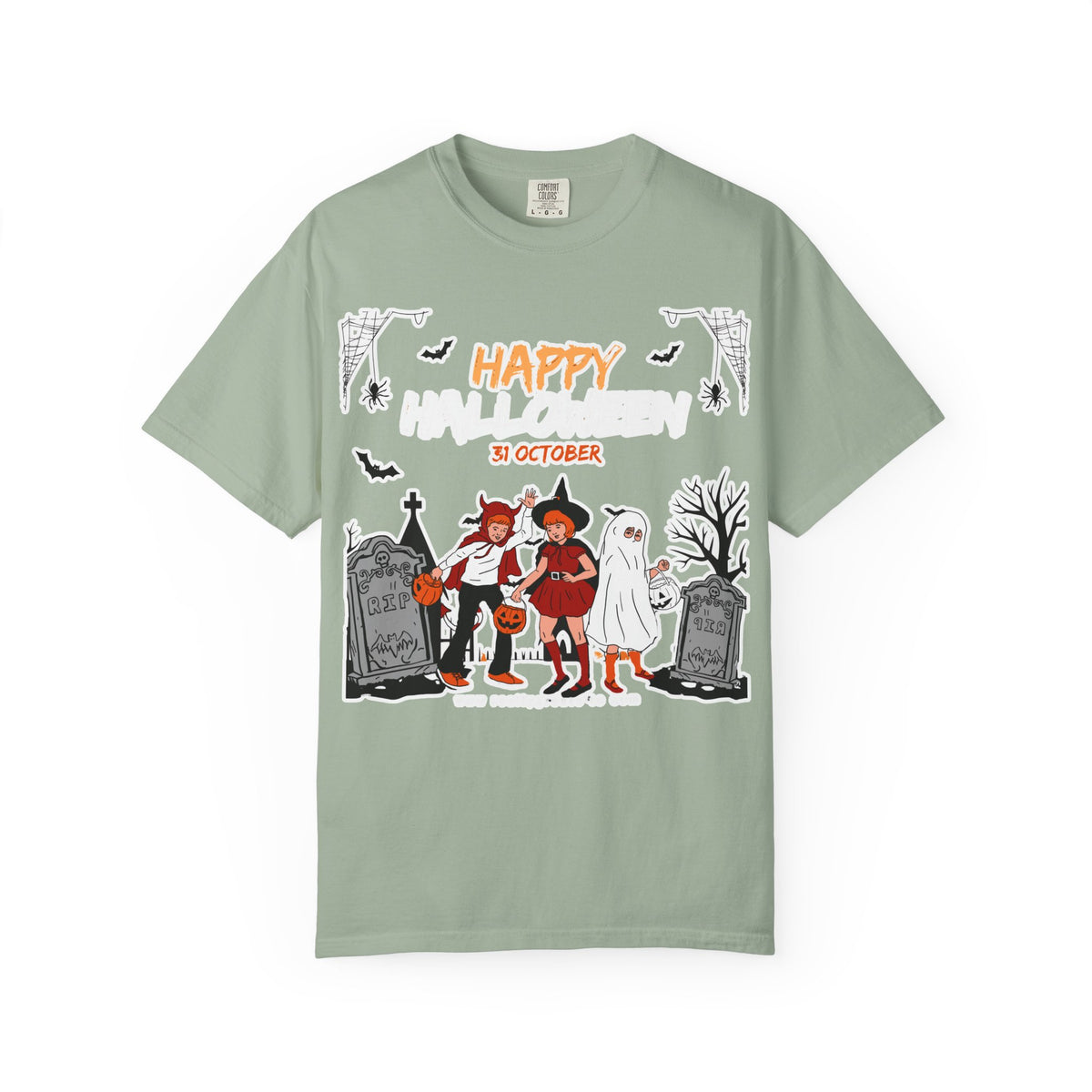 Halloween Kids Costume Tee — "Happy 31 October" Trick-or-Treat Shirt