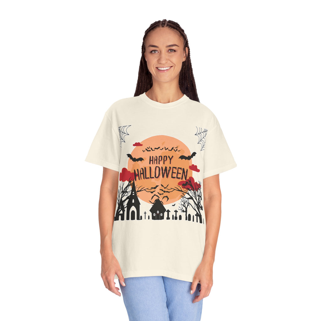 Happy Halloween Haunted Village T-Shirt