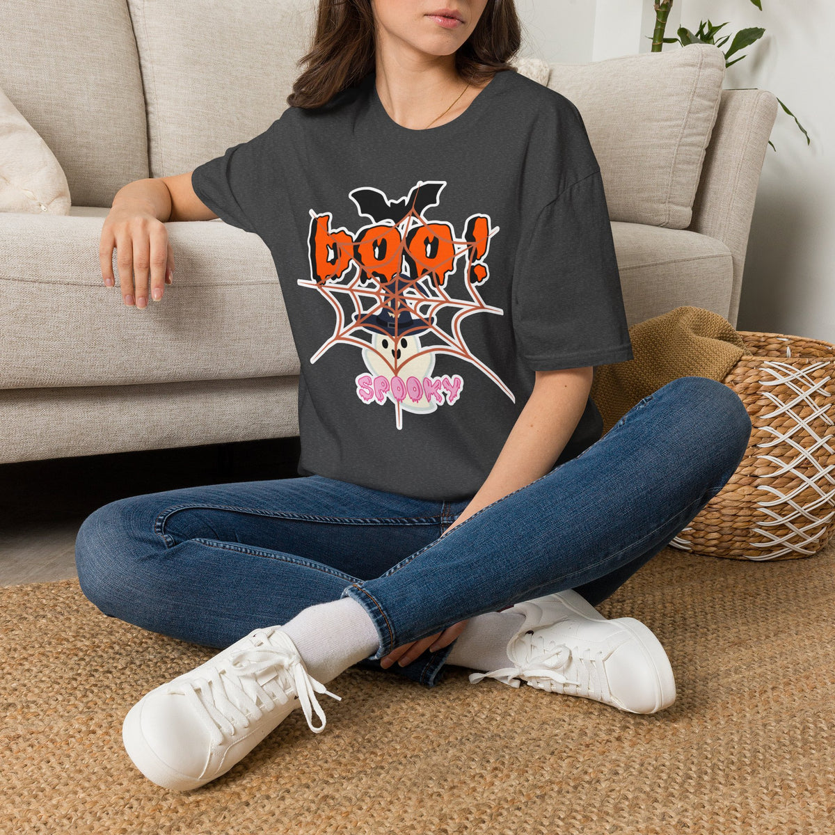 Boo! Spooky Bat Halloween T-Shirt
