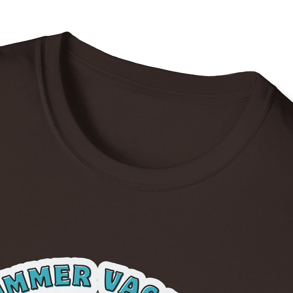 Summer Vacation T-Shirt – Tropical Sunset Surf Graphic