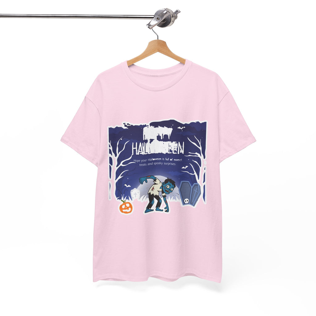 Happy Halloween Cute Witch T-Shirt — Halloween Graphic Tee for Kids & Adults