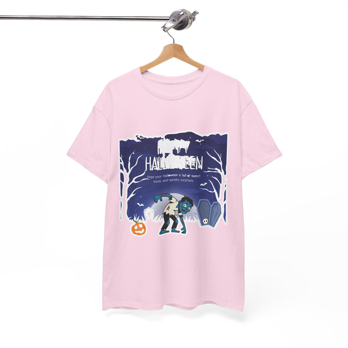Happy Halloween Cute Witch T-Shirt — Halloween Graphic Tee for Kids & Adults